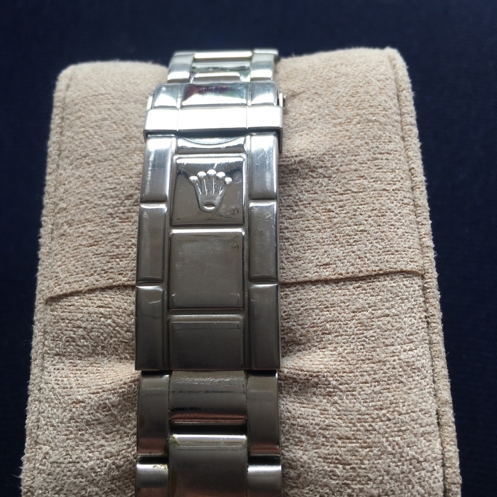 DUPE Rolex Yacht-Master Stainless Steel Watch - White Dial - Picture 5 of 9